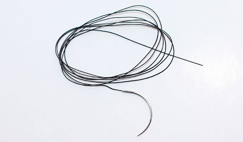 Tamin Salamat - 0 USP Silk Suture with Thread Length of 75 cm